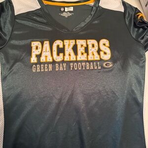 NFL Team Apparel Women's Jersey Top - Black & Gold